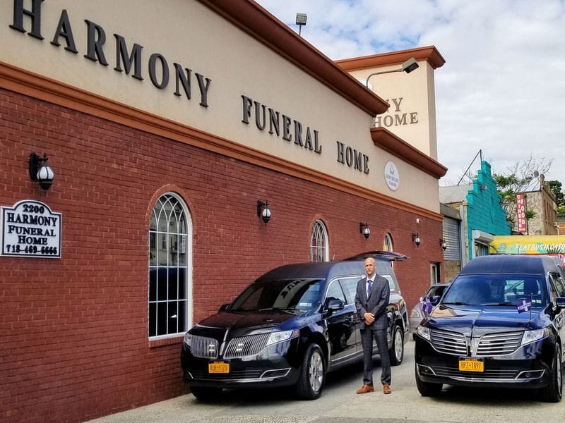 Harmony Funeral Homes fleet and staff
