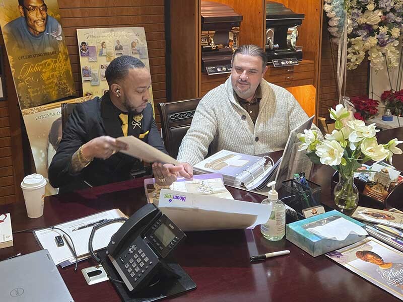 Arrangement planning for direct cremation services at Harmony Funeral Home