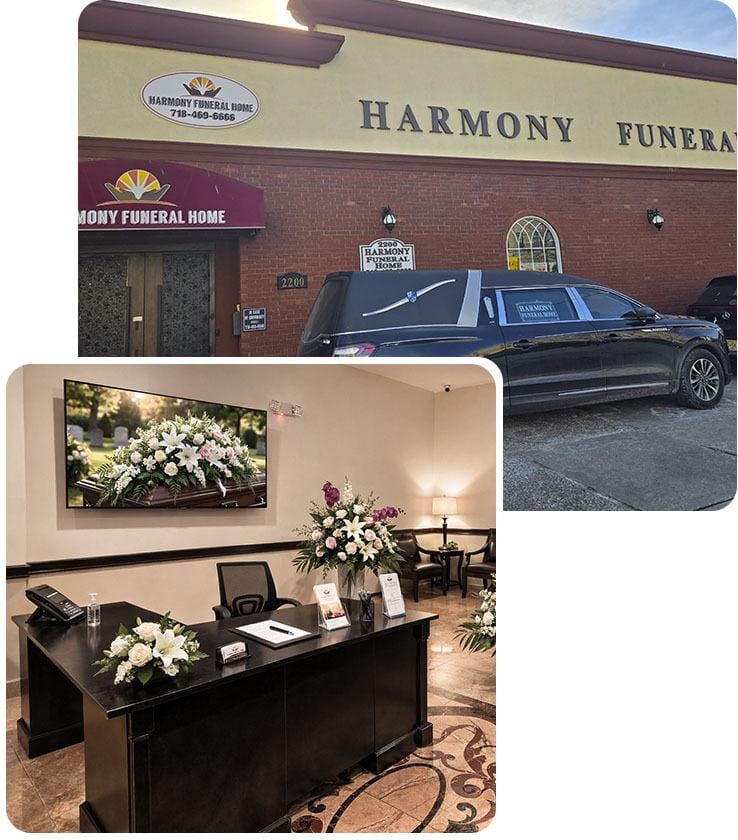 Harmony Funeral Home serving families in Prospect Lefferts Gardens Brooklyn