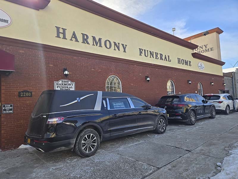 Respectful funeral service arranged by Harmony Funeral Home in Brooklyn NY